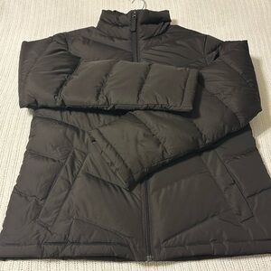 Lands End small Brown puffer jacket